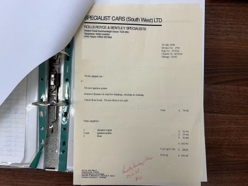 1963 Rolls-Royce Silver Cloud III Saloon For Sale (picture 278 of 335)