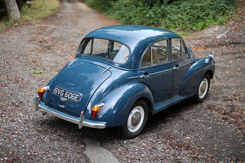 1967 Morris Minor 1000 Deluxe Saloon zum Verkauf (Bild 4 von 344)