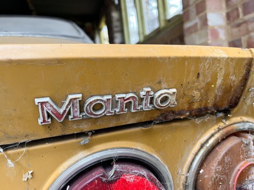 1973 Opel Manta A 1600S Automatic In vendita (immagine 89 di 208)