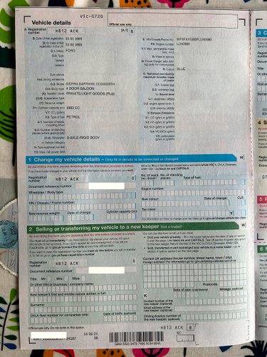 1991 Ford Sierra Sapphire Cosworth RS In vendita (immagine 326 di 332)