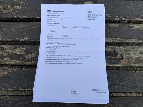 1997 Chevrolet Camaro RS LHD In vendita (immagine 113 di 118)