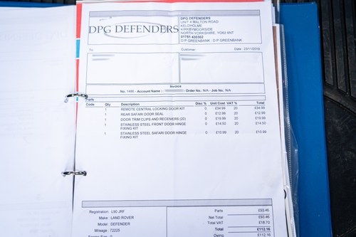 2004 Land Rover 90 Auto Swap à vendre (picture 136 of 142)