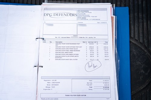 2004 Land Rover 90 Auto Swap à vendre (picture 138 of 142)