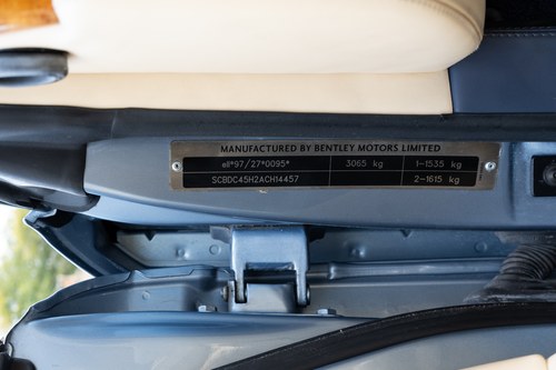 2011 Bentley Azure T à vendre (picture 95 of 198)