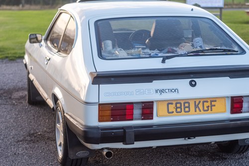 1986 Ford Capri 2.8i Special In vendita (immagine 86 di 107)