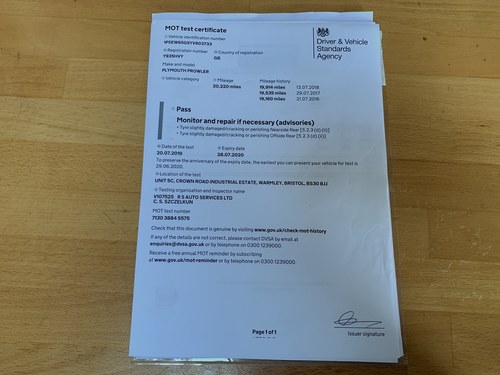 2000 Plymouth Prowler à vendre (picture 153 of 156)