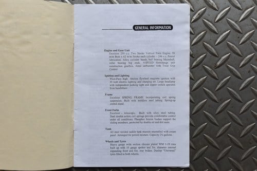 1955 Excelsior Talisman Twin 250 Te koop (foto 82 van 87)