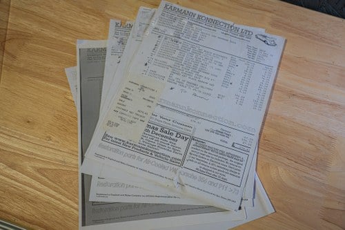 1970 Volkswagen Karmann Ghia LHD For Sale (picture 227 of 239)