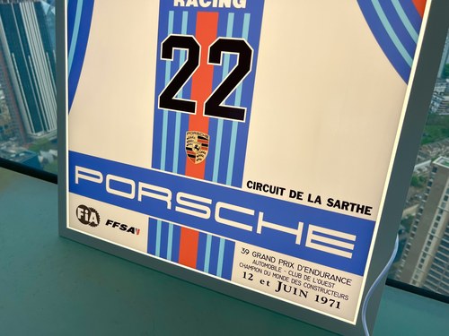 NO RESERVE - Martini Racing Porsche Sign zum Verkauf (Bild 24 von 29)