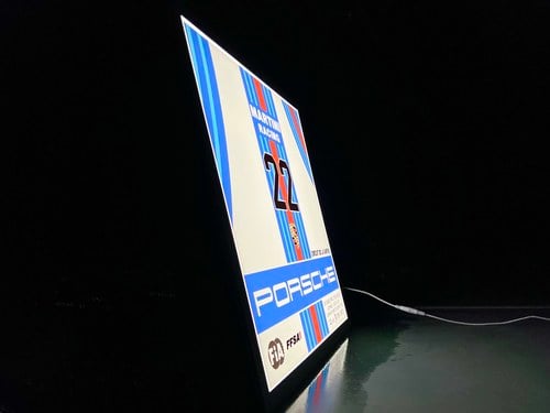 NO RESERVE - Martini Racing Porsche Sign zum Verkauf (Bild 8 von 29)
