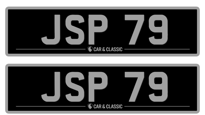 Private Registration - JSP 79 In vendita (immagine 1 di 2)