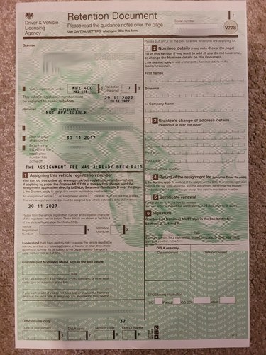 Private Registration - MBZ 400 zum Verkauf (Bild 3 von 3)