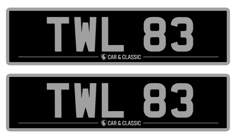 Private Registration - TWL 83 For Sale (picture 1 of 2)