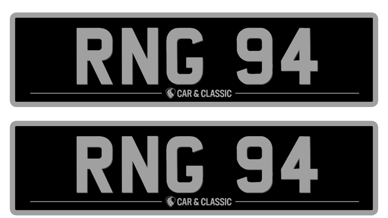 Registration Plate - RNG 94 In vendita (immagine 1 di 2)