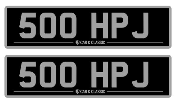 Private Registration - 500 HPJ For Sale (picture :index of 1)
