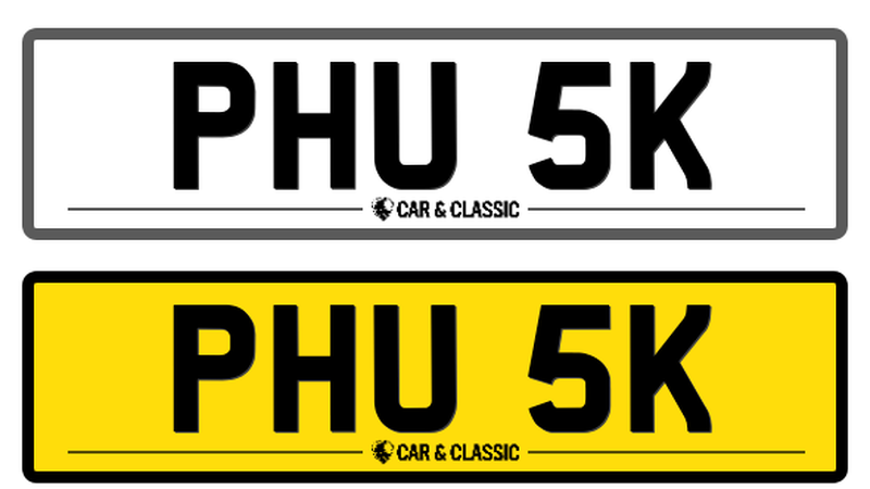Private Registration - PHU 5K For Sale (picture 1 of 2)