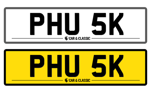 Private Registration - PHU 5K In vendita (immagine 1 di 2)