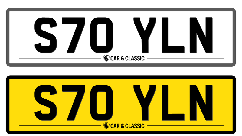 Private Registration - S70 YLN For Sale (picture 1 of 3)