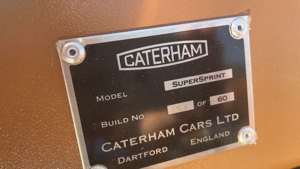 2018 Caterham Seven Supersprint For Sale (picture :index of 27)