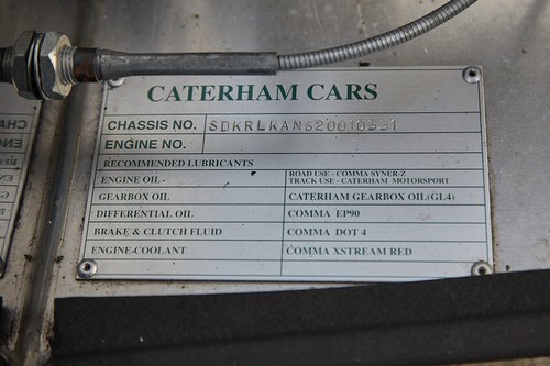 2006 Caterham Super 7 In vendita (immagine 119 di 134)