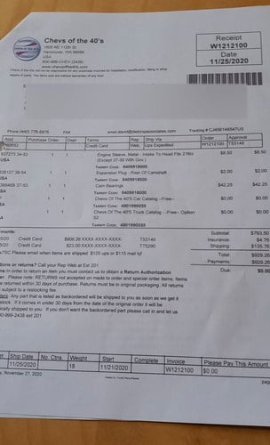 1950 Chevrolet 3100 Pickup LHD In vendita (immagine 158 di 197)