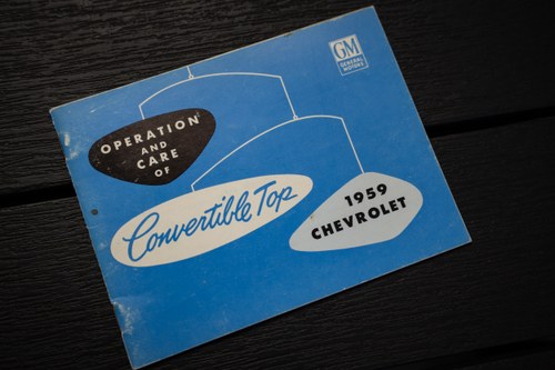 1959 Chevrolet Impala Convertible For Sale (picture 225 of 248)