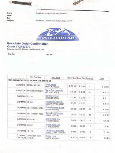 1979 Chevrolet C30 Water Tanker - EX USAF For Sale (picture 91 of 100)