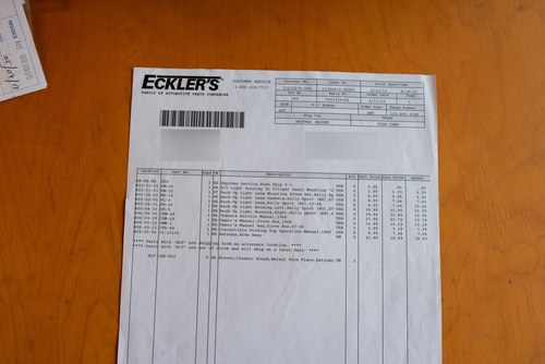 1968 Chevrolet Camaro SS Convertible In vendita (immagine 160 di 171)