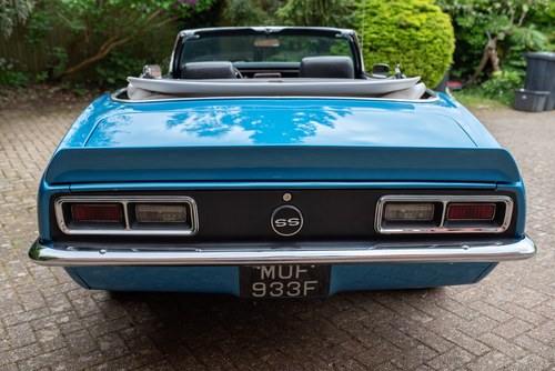 1968 Chevrolet Camaro SS Convertible In vendita (immagine 22 di 171)