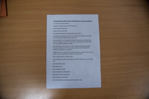 1978 Chevrolet Corvette C3 25th Anniversary T-Top zum Verkauf (Bild 43 von 50)