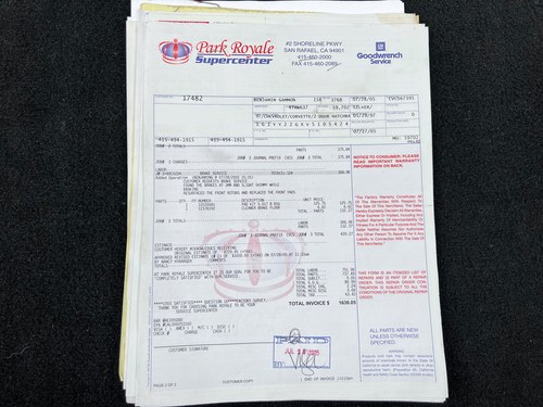 1997 Chevrolet Corvette C5 In vendita (immagine 188 di 190)