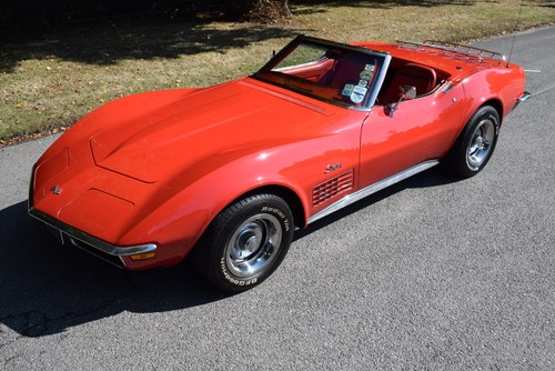 1972 Chevrolet Corvette Stingray Convertible (C3) LHD In vendita (immagine 7 di 149)