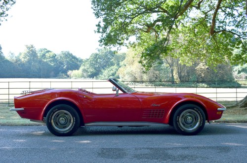 1972 Chevrolet Corvette Stingray Convertible (C3) LHD In vendita (immagine 9 di 149)