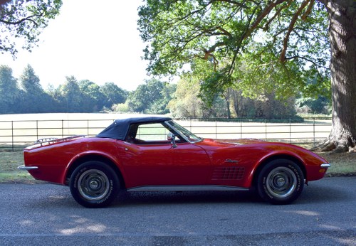 1972 Chevrolet Corvette Stingray Convertible (C3) LHD In vendita (immagine 21 di 149)