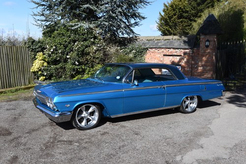 1962 Chevrolet Impala Super Sport coupe low rider LHD In vendita (immagine 19 di 146)