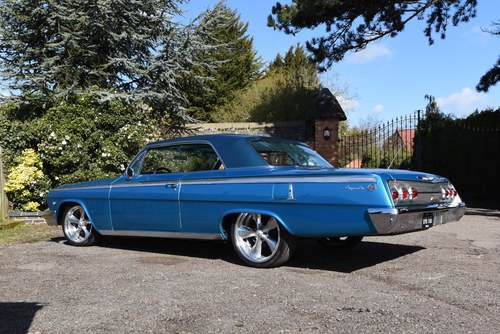 1962 Chevrolet Impala Super Sport coupe low rider LHD In vendita (immagine 22 di 146)