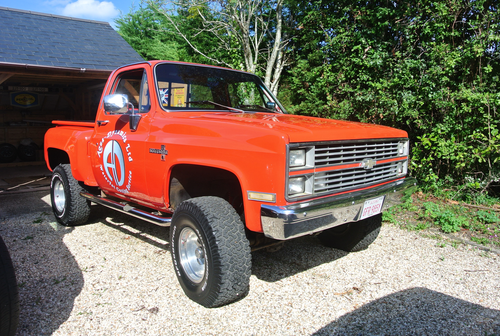 1983 Chevrolet K10 Scottsdale pick-up LHD For Sale (picture 1 of 57)