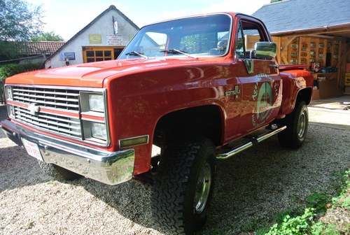 1983 Chevrolet K10 Scottsdale pick-up LHD For Sale (picture 11 of 57)