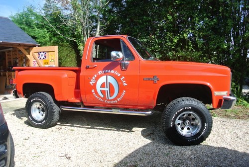 1983 Chevrolet K10 Scottsdale pick-up LHD For Sale (picture 4 of 57)