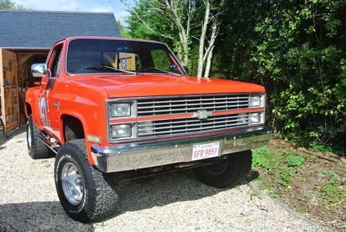 1983 Chevrolet K10 Scottsdale pick-up LHD For Sale (picture 2 of 57)