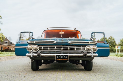 1959 Chevrolet Parkwood Station Wagon Lowrider – 283ci V8 zum Verkauf (Bild 3 von 100)