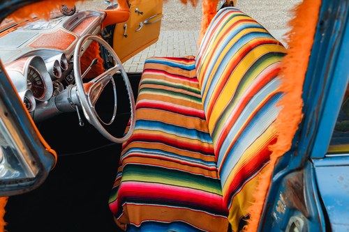 1959 Chevrolet Parkwood Station Wagon Lowrider – 283ci V8 zum Verkauf (Bild 49 von 100)