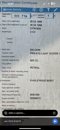 1956 Slough 2CV Project For Sale (picture 177 of 189)