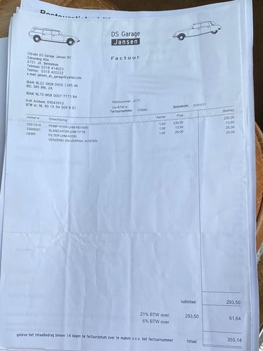 1974 Citroen DS 23 Pallas (LHD) à vendre (picture 158 of 178)