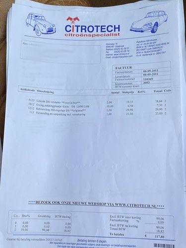 1974 Citroen DS 23 Pallas (LHD) à vendre (picture 154 of 178)