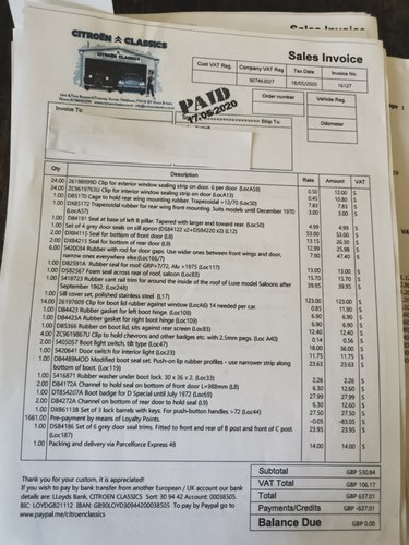 NO RESERVE - 1970 Citroën DS Special LHD zum Verkauf (Bild 198 von 214)