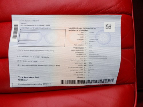 1963 Citroen DS19M Cabriolet Te koop (foto 142 van 147)