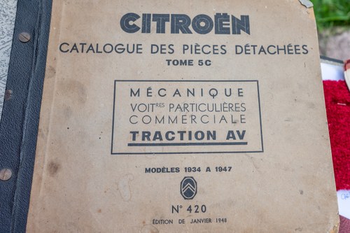 1951 Citroen Traction Avant Frost (RHD) For Sale (picture 176 of 189)