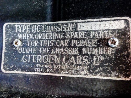 1955 Citroën Traction Avant 'Big Fifteen' En venta (imagen 145 de 168)