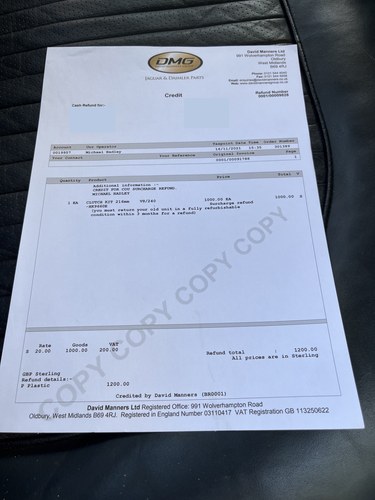 1968 Daimler 250 V8 à vendre (picture 275 of 303)